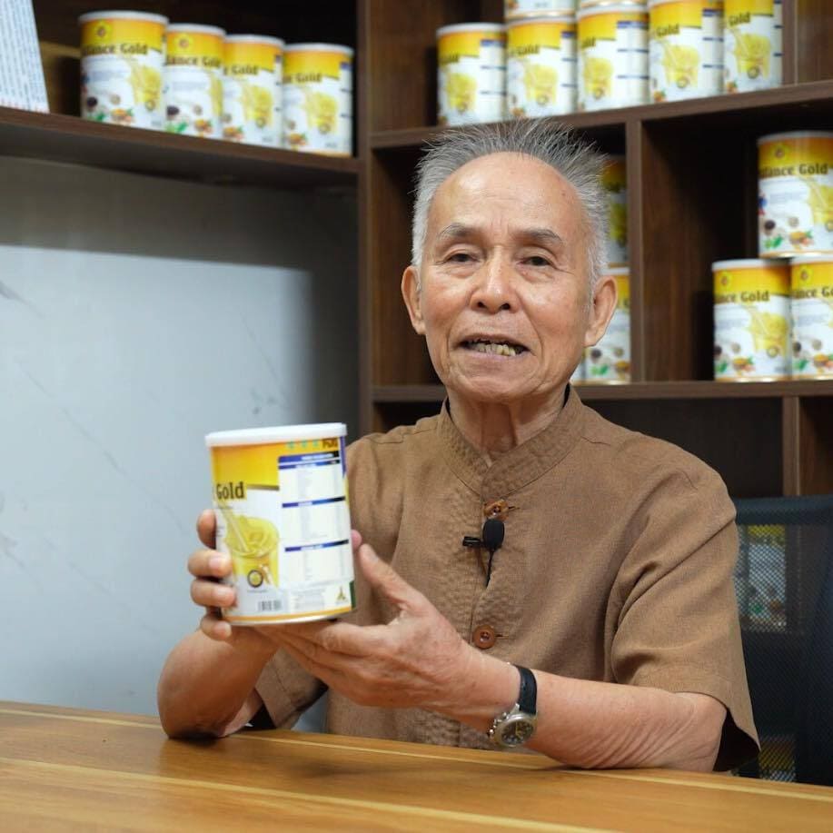 Đóng góp quan trọng của thầy trong công thức sữa hạt Balance Gold