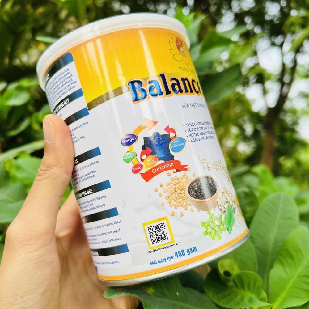 Thành Phần Của Sữa Hạt Balance Gold